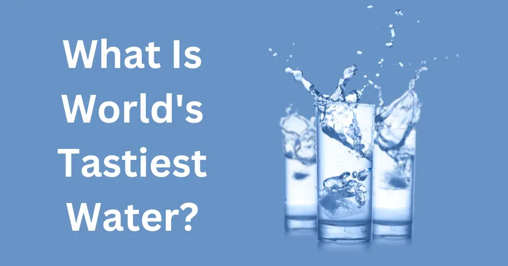 What Is World's Tastiest Water?