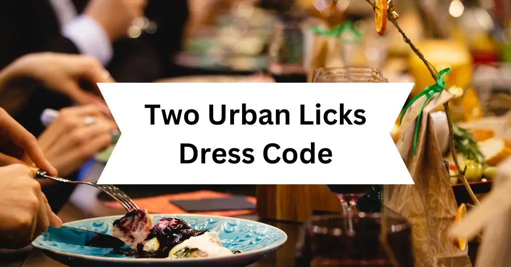 Two Urban Licks Dress Code
